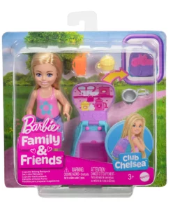 Mattel Club Chelsea Barbie Doll And Accessories Family And Friends For Kids | 3+Years