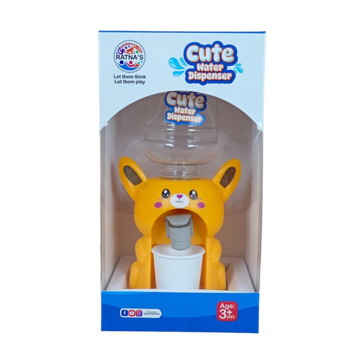 Ratna's Cute Water Dispenser | Fun And Functional Toy for Kids | 3+ Years
