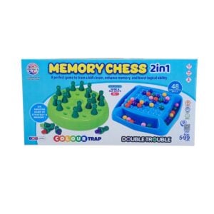 Ratna's Memory Chess Game 2 In 1 | Brain-Boosting Strategy And Memory Game for Kids | 5+ Years