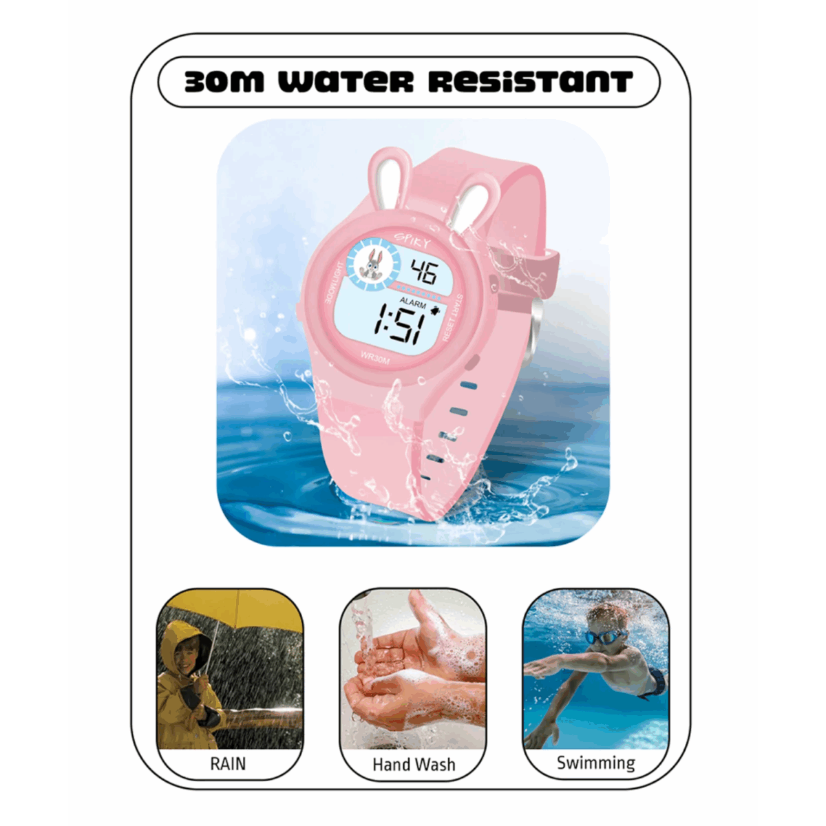 Spiky Eva26 Fun Digital Watch3 Spiky Eva26 Fun Digital Watch For Kids | Amazing Bright And Durable Silicone Watch For Everyday Adventures | 6+ Years Spiky Eva26 Fun Digital Watch For Kids | Amazing Bright And Durable Silicone Watch For Everyday Adventures | 6+ Years Image 4