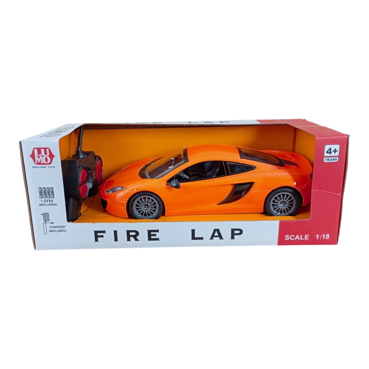 1:18 Scale Fire Lap Radio-Controlled Car for kids, 1:18 RC car high-speed model, Fire Lap RC car for children, high-speed remote control car for kids, rechargeable RC car for kids, outdoor RC car toy for children