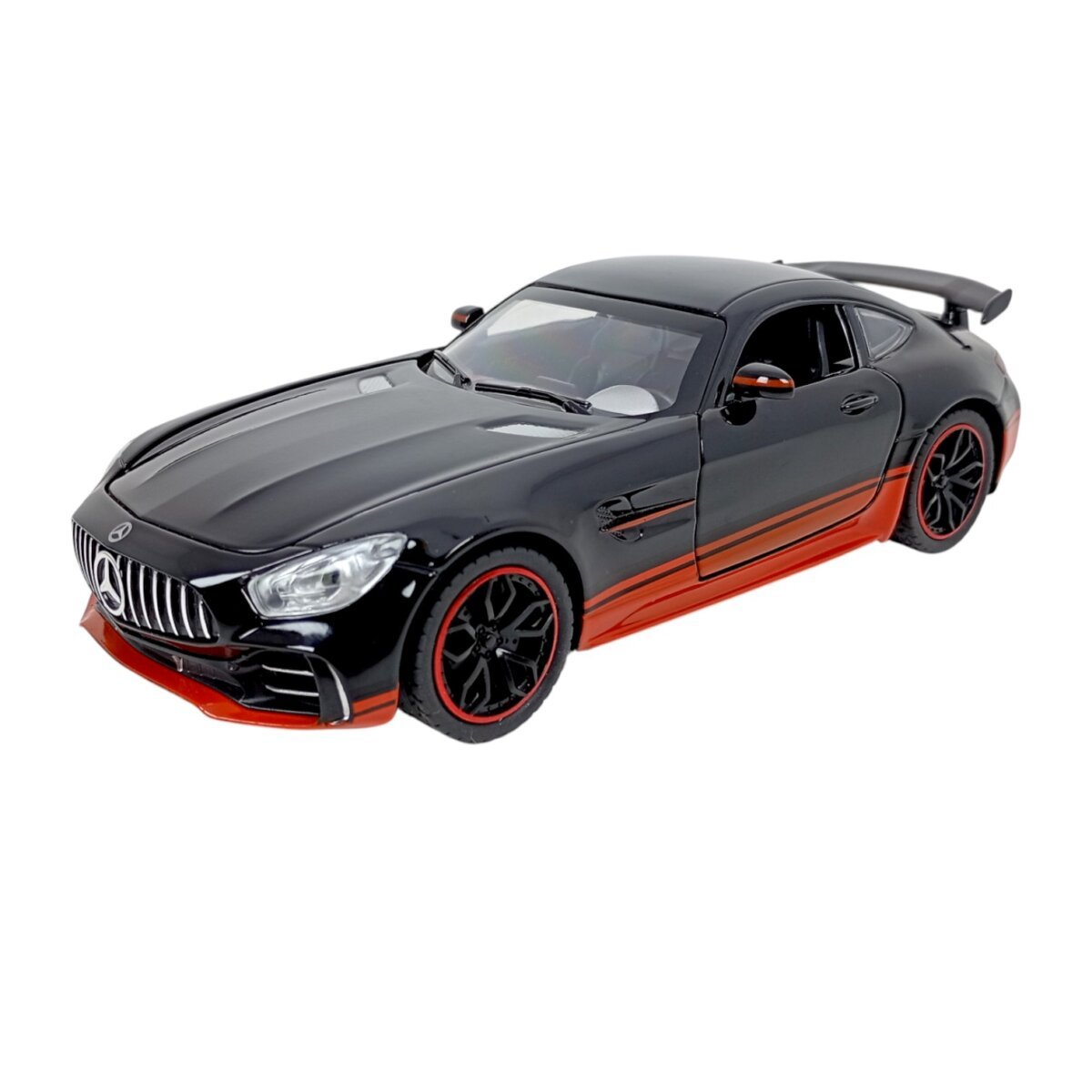 1:24 Scale Die-Cast Pullback Toy Car | Premium Alloy Model with Opening Doors, Sound and Lights | Collectible Toy Vehicle for Kids | 6+ Years
