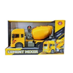 Cement Mixer Toy Car - Realistic Construction Vehicle For Kids 3+