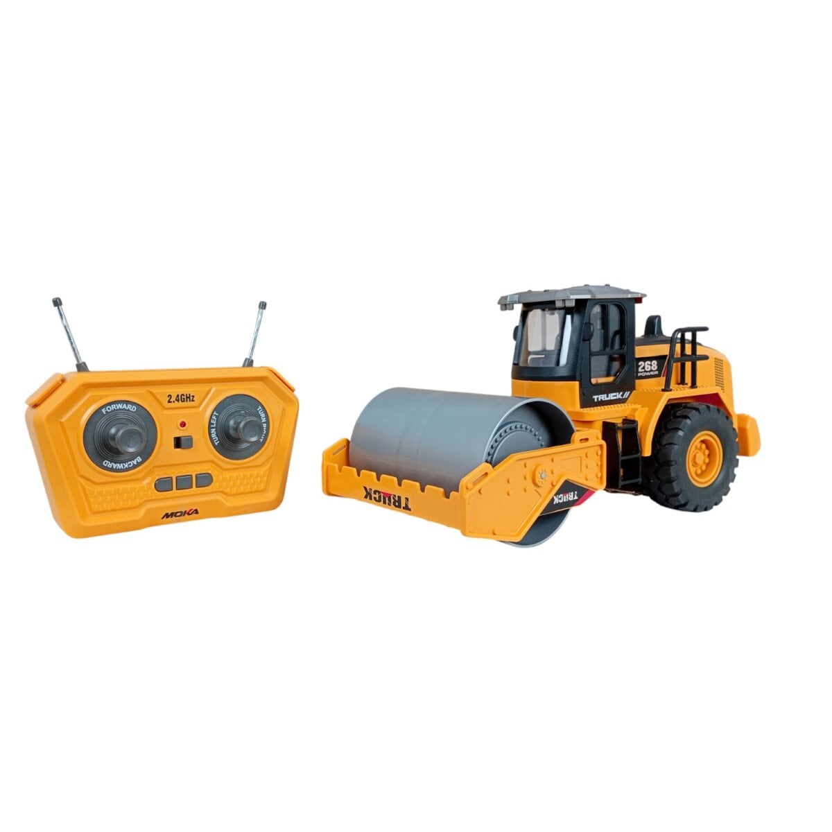 City Construction Truck Simulating A True Style Radio Control For Kids 4Years 2 Road Roller Truck Remote Control | Realistic Construction Vehicle For Kids 4+ | Moving Parts And Lights | Durable And Interactive Toy For Boys And Girls Road Roller Truck Remote Control | Realistic Construction Vehicle For Kids 4+ | Moving Parts And Lights | Durable And Interactive Toy For Boys And Girls Image 12