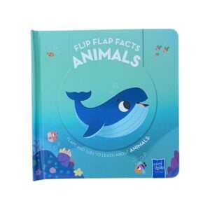 Flip Flap Facts Animals' Learning About Animals  | Interactive Hard Cover Book for Kids | 3+Year