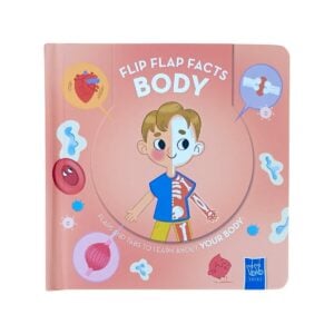 Flip Flap Facts Body' Learning About Body  | Interactive Hard Cover Book for Kids | 3+Year