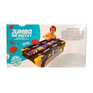Itoys Jumbo Air Hockey Small Leg | Exciting Tabletop Game | Hand And Eye Coordination And Social Interaction For Kids | 6+Years