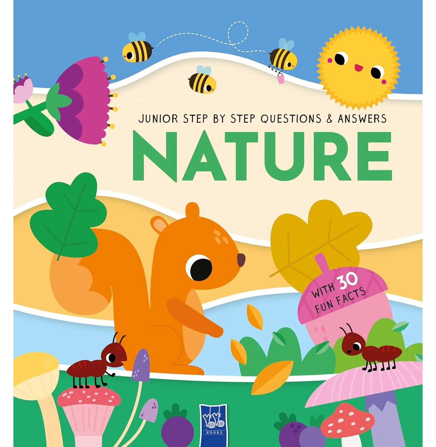 Junior Step By Step Questions And Answers Nature With 30 Fun Facts For Kids | 3+Years