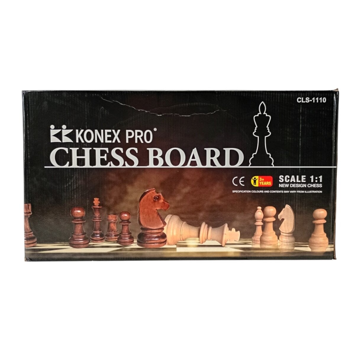 Konex Pro Chess Board CLS-1110 toy for kids, Konex Pro Chess Board CLS-1110 educational playset, Konex Pro Chess Board CLS-1110 learning chess game, Konex Pro Chess Board CLS-1110 strategy board, Konex Pro Chess Board CLS-1110 wooden chess set