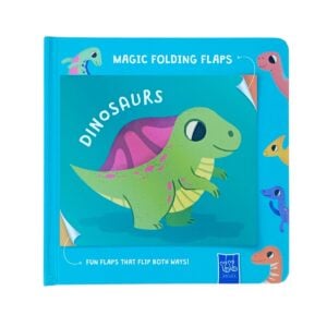 Magic Folding Flaps Dinosaurs 'Each Flap Opens Both Ways To double Your Knowledge! Magic Folding Flaps  For Kids | 3+Year