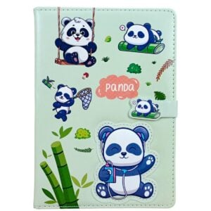 Mini Panda Travel Notes Diary of Happy Pandas, Cute Notebook for Kids | Adorable Stationery Gift for Creative Writing and Drawing 5+ Years