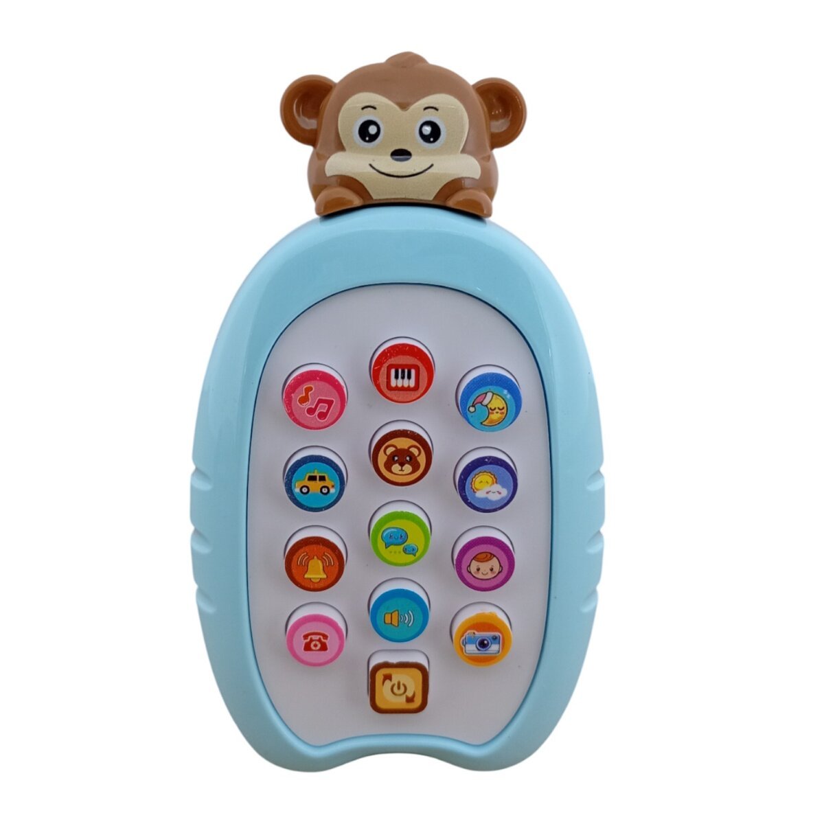 Monkey Music Enlightenment Musical Phone ' Various Music Modes, Cute Animal Shapes, With Function Conversion For Kids | 3+Year