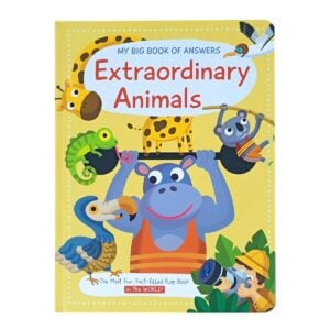 My Big Book Of Answers Extraordinary Animals | The Most Fun , Fact-Filled Flap Book In The World ! For Kids | 3+Years