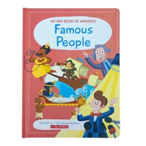 My Big Book Of Answers Famous People | The Most Fun , Fact - Filled Flap Book For Kids | 3+Years