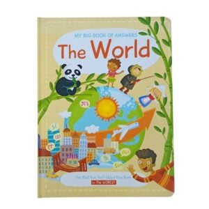 My Big Book Of Answers The World |  The Most Fun , Fact-Filled Flap Book In The World ! For Kids | 3+Years