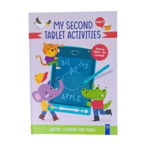 My Second Tablet Activities | Drawing Tablet + Pen Included Level 2 | Writing , Counting And More For Kids | 3+Years