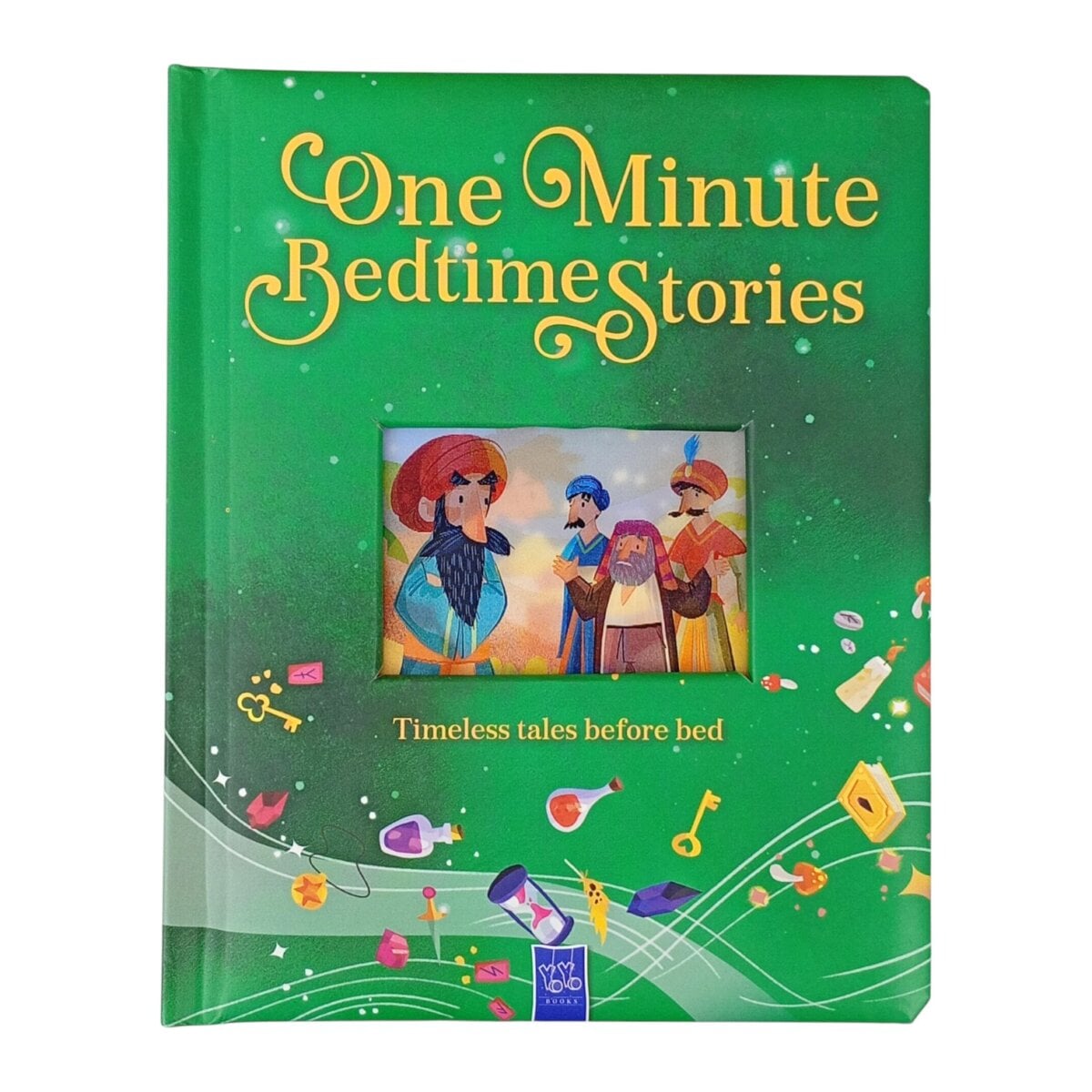 One Minute Bedtime Stories | 3D Green Book Timeless Tales Before Bed For Kids | 3+Years