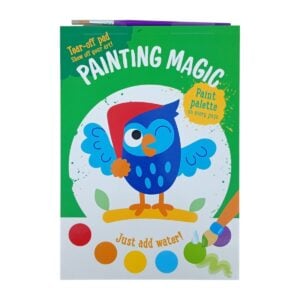 Painting Magic Just Add Water Paint Palette On Every Page | Tear - Off Pad And Show Off Your Art ! Book For Kids | 3+Years