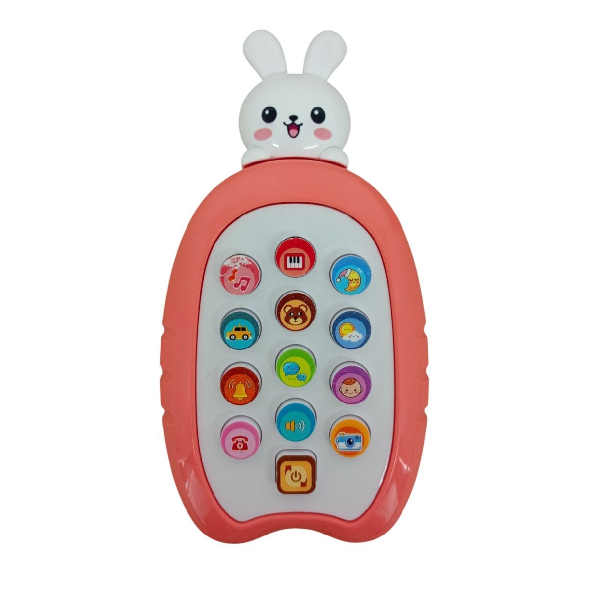 Rabbit' Music Enlightenment Musical Phone ' Various Music Modes, Cute Animal Shapes, With Function Conversion For Kids | 3+Year