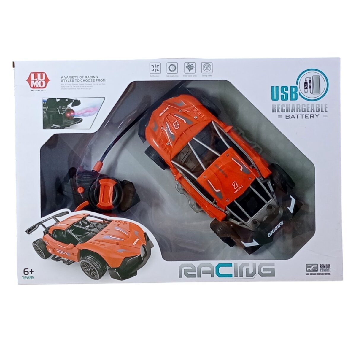 Buy Racing Remote Control Car Long Distance Wireless With USB