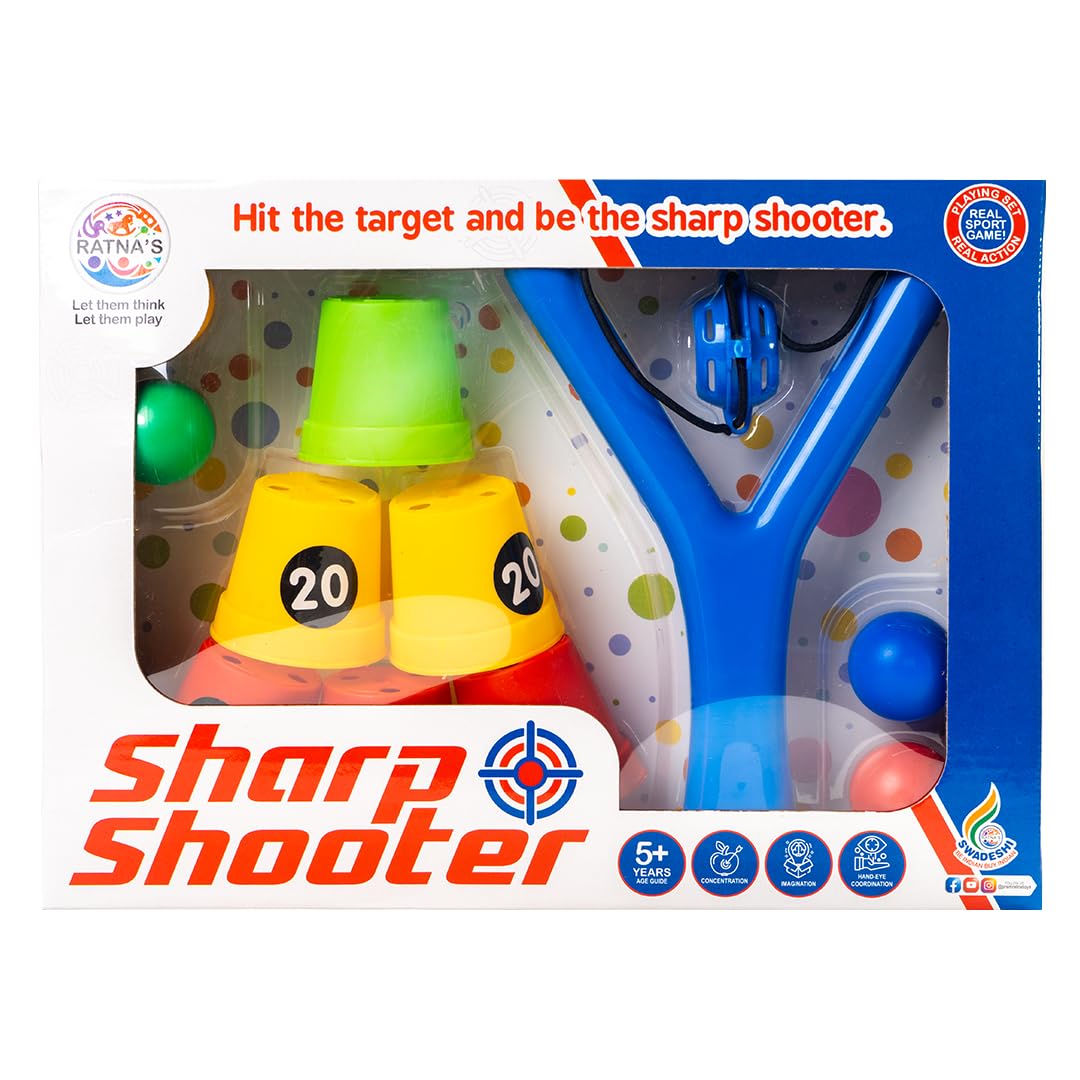 Ratna's Sharp Shooter | Target Shooting Game | Safe And Fun Indoor-Outdoor Play for Kids | 5+Years