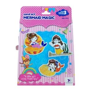 ToyKraftt Mermaid Magic Sand Art | Make 3 Sand Art Pictures | Creative DIY Craft Kit for Kids | Fun and Educational Activity | Perfect Gift for Young Artists | 5+ Years