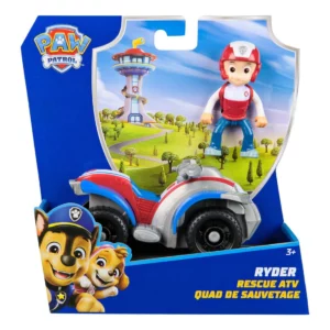 WinMagic Paw Patrol Ryder’s Rescue ATV Vehicle And Collectible Figure – Durable Action Adventure Toy for Kids | Imaginative Play Set for Children 3+ Years