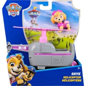 WinMagic Paw Patrol Skye’s Helicopter Vehicle with Collectible Figure – Rescue Adventure Toy Helicopter for Kids | Durable Action Play Set for Children 3+ Years