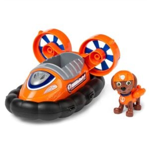 WinMagic Paw Patrol Zuma Hovercraft Aeroglisseur Vehicle – Amazing Eco-Friendly Push-and-Play Water Rescue Toy for Kids with Figure, Ages 3+