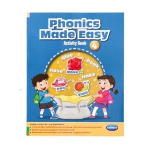Navneet Phonics Made Easy Activity Book 4 | Fun Learning For Early Readers | Phonics Reading and Writing Activities for Kids (Paperback) | 3+Years