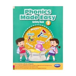 Navneet Phonics Made Easy Activity Book 3 | Fun Learning For Early Readers | Phonics Reading and Writing Activities for Kids (Paperback) | 3+Years