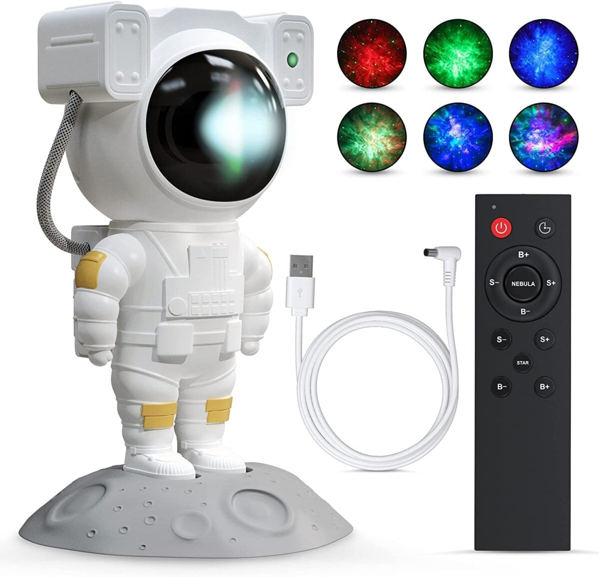 Astronaut Space Projector with Remote Control for kids, Astronaut Space Projector with Remote Control night light, Astronaut Space Projector with Remote Control bedroom decor