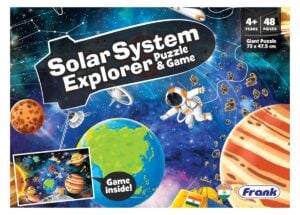 Frank Solar System Explorer Puzzle and Game – Ultimate 48-Piece Educational Toy for Kids 4+ Years