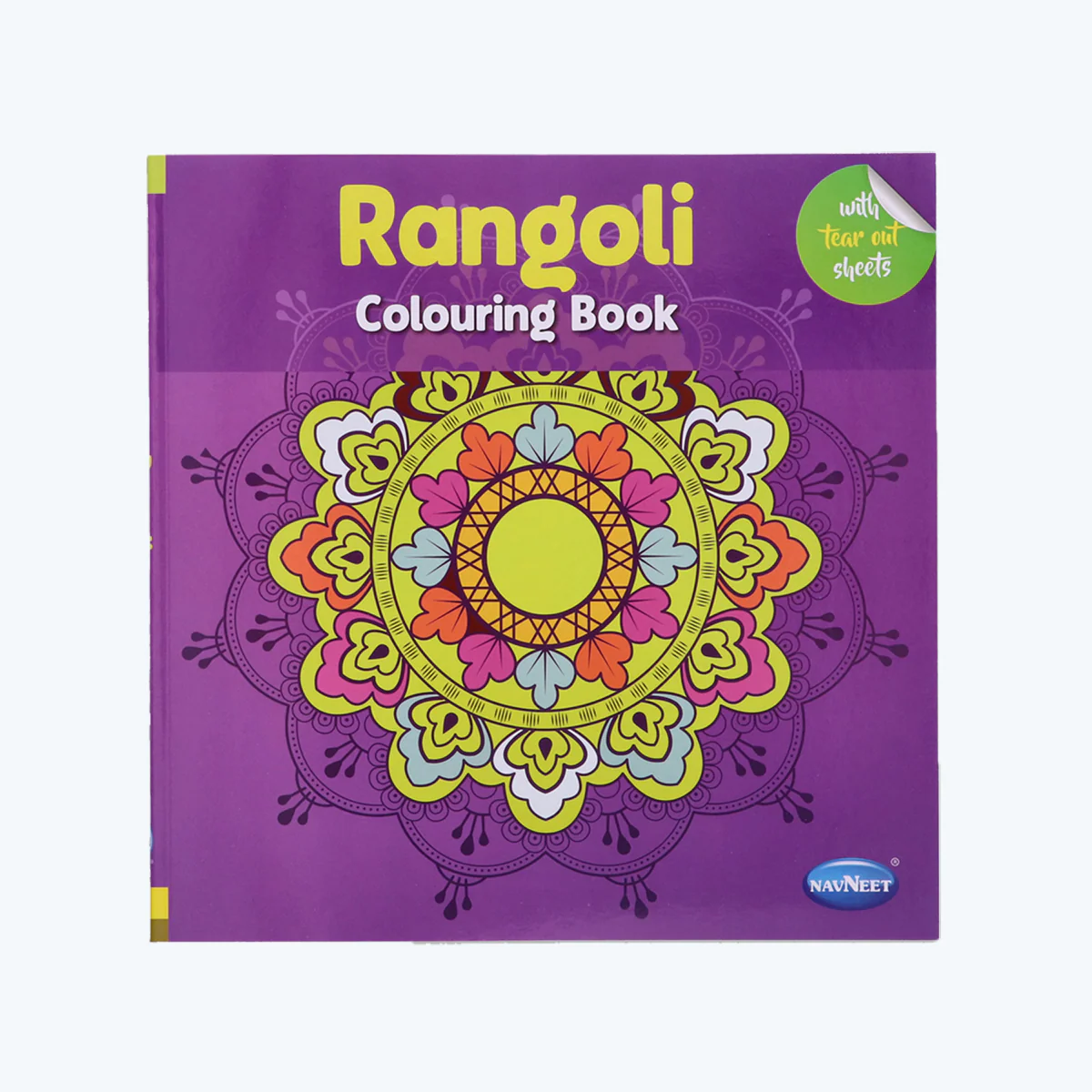 Navneet Rangoli colouring Book'| With Tear Out Sheets | For Kids | 6+Year