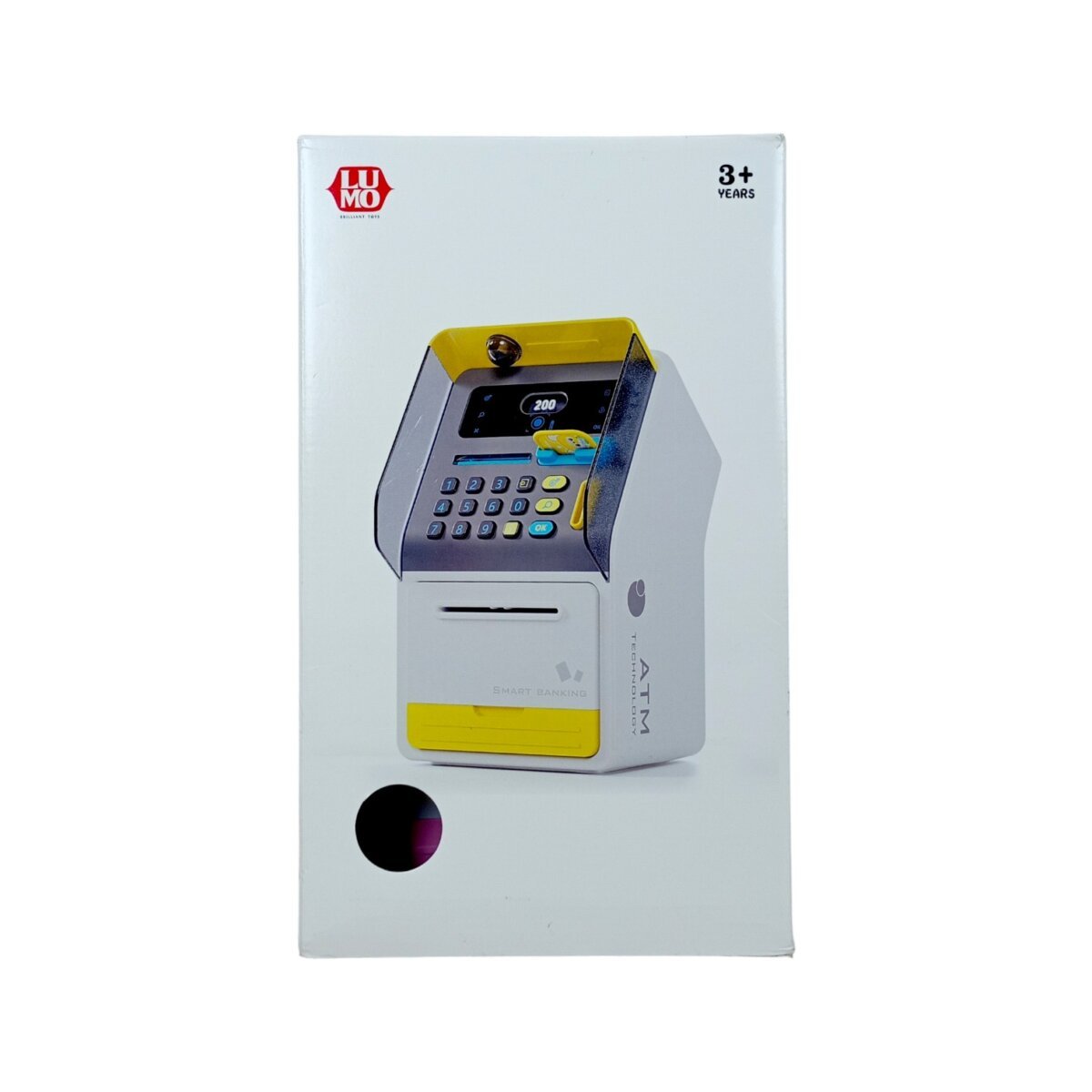 Face Recognition ATM Machine Realistic Toy for Kids | Interactive Learning ATM with Light, Sound And Password | 3+ Years