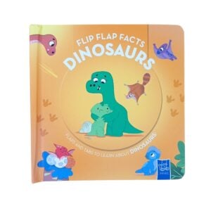 Flip Flap Facts Dinosaurs' Learning About Dinosaurs | Interactive Hard Cover Book for Kids | 3+Year