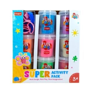 Funskool Fun Dough Super Activity Pack toy for kids, Funskool Fun Dough Super Activity Pack educational playset, Funskool Fun Dough Super Activity Pack creative modeling clay, Funskool Fun Dough Super Activity Pack learning toy