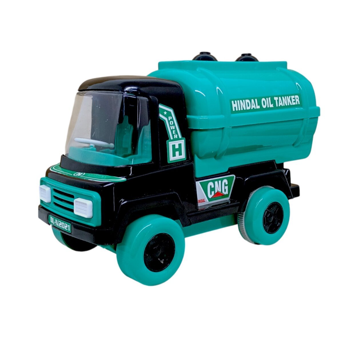 Hindal Oil Tanker | Realistic Toy Truck Durable and Action-Packed Playset for Kids | 3+ Years