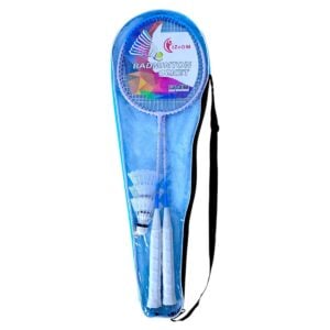 Home 32 I Zoom Power Badminton Racket Set | Speed Multicolours Fun Outdoor Game For Kids | 6+Year