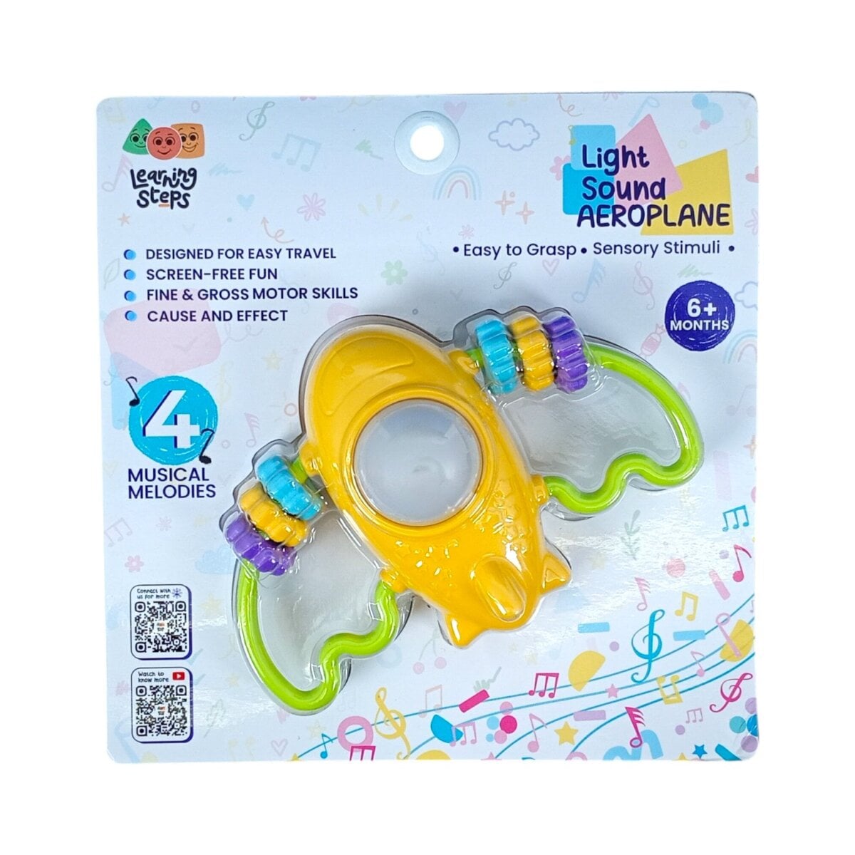 Learning Steps Light Sound Aeroplane toy for kids, Learning Steps Light Sound Aeroplane educational playset, Learning Steps Light Sound Aeroplane learning toy, Learning Steps Light Sound Aeroplane motor skills toy, Learning Steps Light Sound Aeroplane musical baby toy