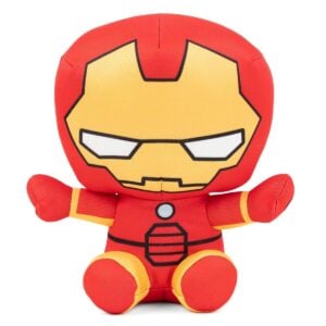 Marvel Iron Man 23cm Soft Plush Toy | Superhero Stuffed Doll for Kids | Cute and Collectible Gift for Marvel Fans | 3+ Years