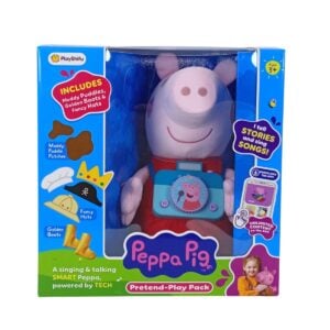 Peppa Pig Pretend - Play Pack | Fun Interactive Storytelling And Singing Toy Set for Kids 3+ Years with Dress-Up Accessories