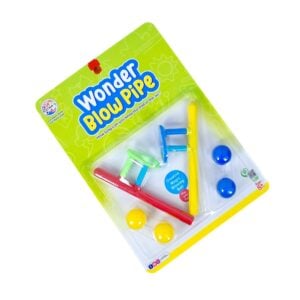 Ratna’s Wonder Blow Pipe Air-Powered Target Game for Kids | Skill-Building Indoor Activity Toy | Safe Lightweight Balls | Fun Play for Ages 5+