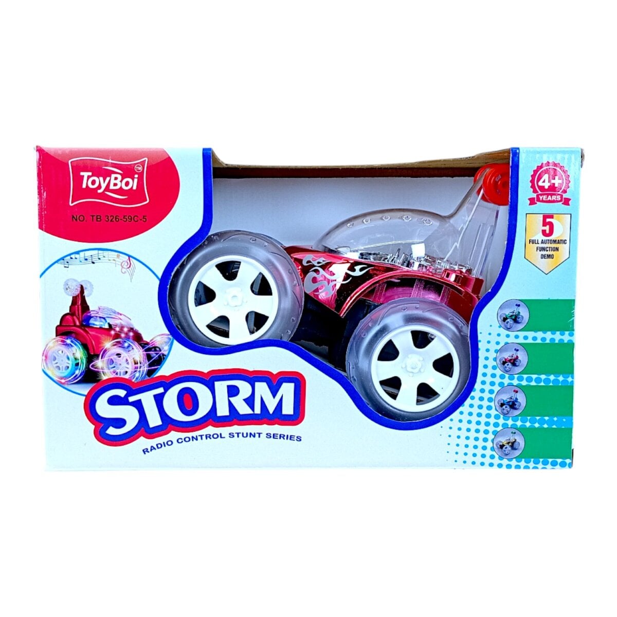 Storm Radio Control Stunt Car 360° Spinning Rc Car With Full Function Control Music And Lamplight Effects High Speed Kids Stunt Vehicle 4 Years 1 Storm Radio Control Stunt Car | Ultimate 360° Spinning Rc Car With Music And Led Effects | Highspeed Remote Control Toy For Kids 4+ | Durable Design Storm Radio Control Stunt Car | Ultimate 360° Spinning Rc Car With Music And Led Effects | Highspeed Remote Control Toy For Kids 4+ | Durable Design Image 17