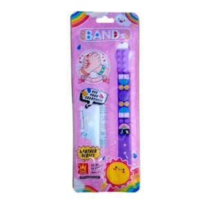 Wrist Beads Band DIY Creative Craft Bracelet Making Kit | Fun Friendship Band Set for Kids 6+ Years