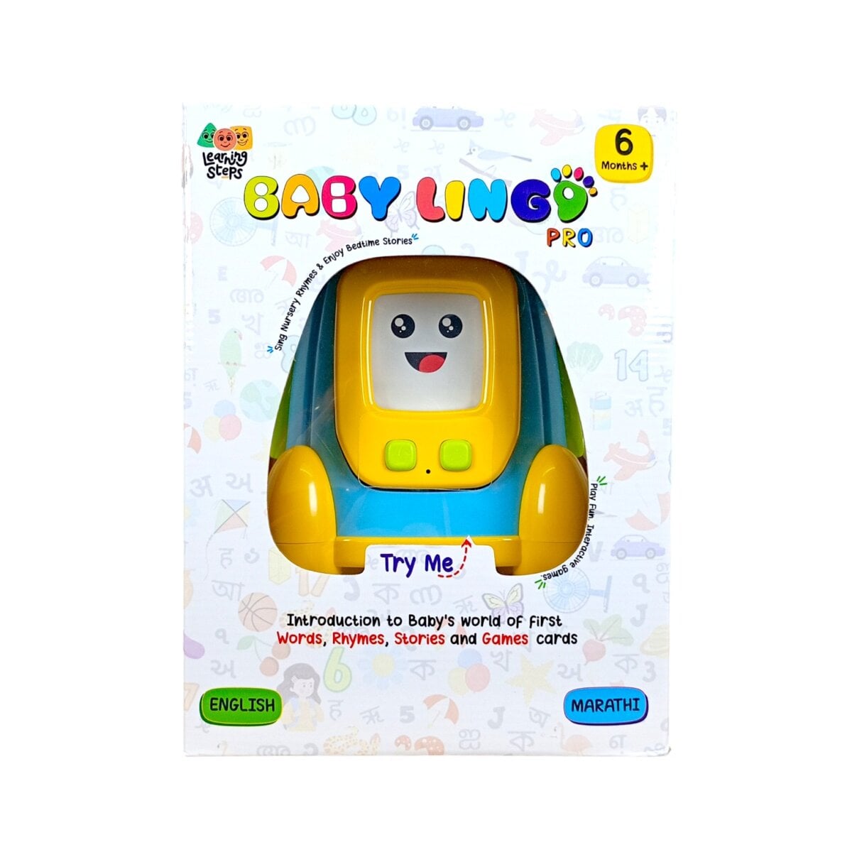 baby lingo pro toy for kids, baby lingo pro educational playset, baby lingo pro learning toy, Montessori games for toddlers, educational language toy for toddlers, interactive toddler toy for learning