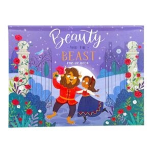 Beauty and the Beast Pop-Up Fairy Tale Book – Amazing Interactive 3D Story Book for Kids with Stunning Pop-Up Scenes and Early Reading Fun for Ages 3+