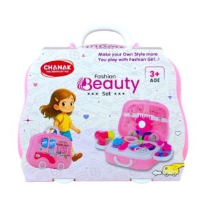 Chanak Fashion Beauty Makeup Set For Kids | The Ultimate 23 Pcs Beauty Set With Suitcase On Wheel For Kids | 3+Years