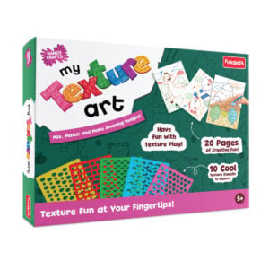Funskool My Texture Art | Amazing Texture Play Activity Set for Kids 5+ Years to Explore Creativity, Sensory Learning And Artistic Skills at Home