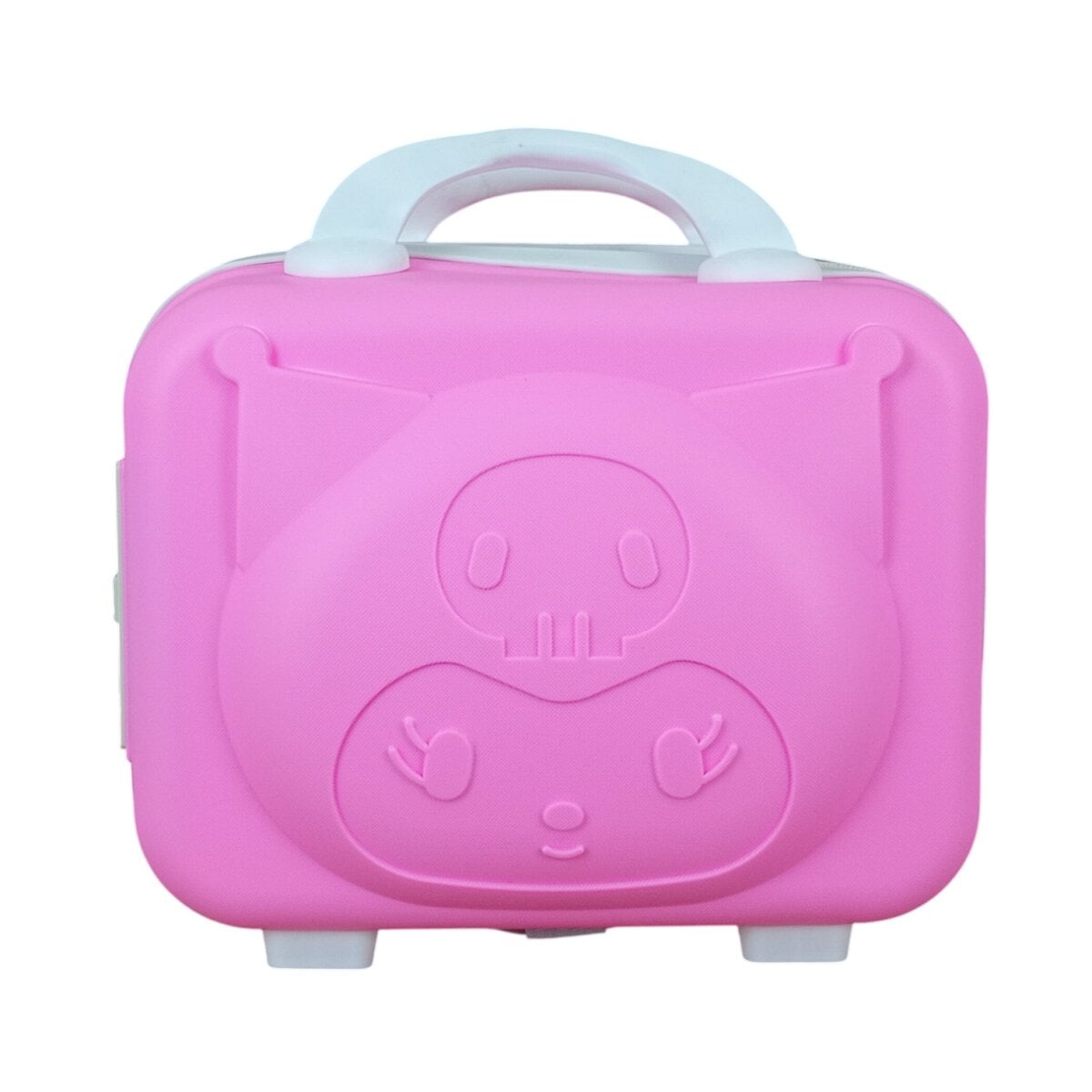 Kid’s Cute Cartoon Kuromi Print Travel Vanity Bag Organizer with Password Lock for kids, Kid’s Cute Cartoon Kuromi Print Travel Vanity Bag Organizer with Password Lock mini suitcase, Kid’s Cute Cartoon Kuromi Print Travel Vanity Bag Organizer with Password Lock cosmetic case